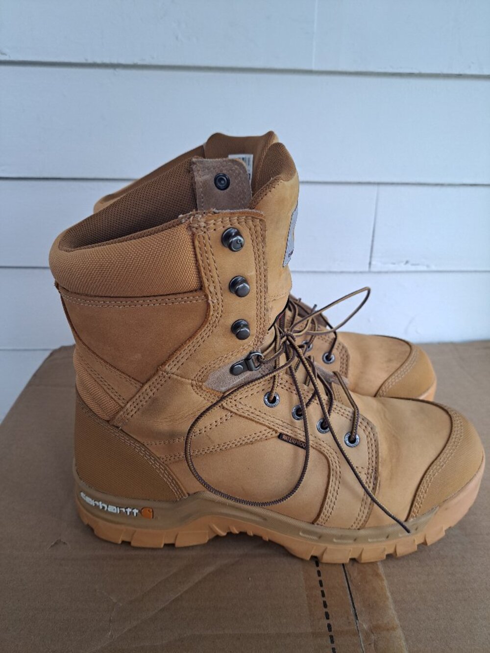 Carhartt Men’s Leather Boots Size 11